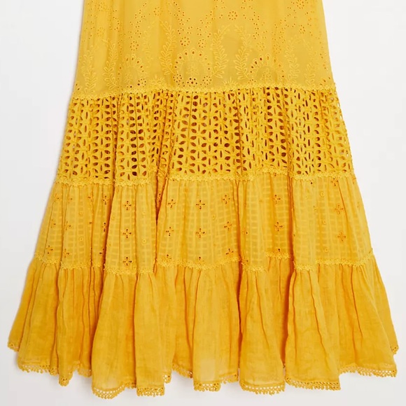 Anthropologie Fallon Eyelet Maxi Dress - Picture 13 of 16